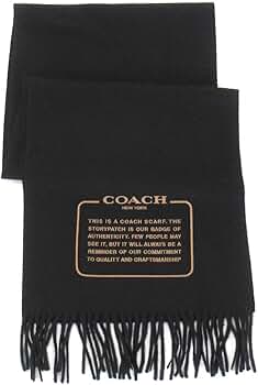 Amazon | [コーチ] マフラー メンズ レディース カシミヤ カシミア